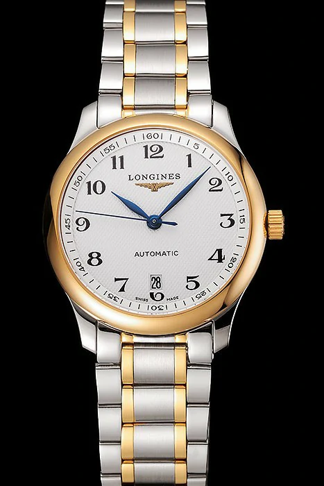 Longines Master White Dial Two Tone Stainless Steel Bracelet new124545