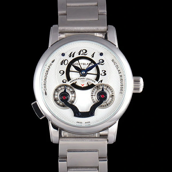 Montblanc Nicolas Rieussec Anniversary Edition Stainless Steel Bracelet new59720