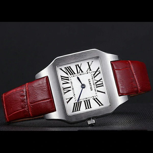 Cartier Santos 100 Polished Stainless Steel Bezel new59833