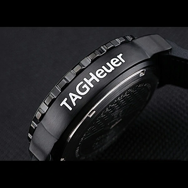 Tag Heuer Formula 1 Chronograph Black Dial Black Bezel Red Numerals new60302