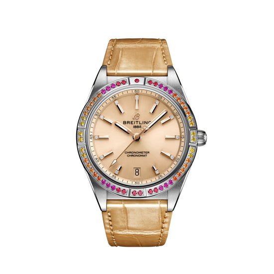 Breitling Replica Watch Chronomat Automatic 36 South SEA Stainless Steel (Gem-set) A10380611A1P1