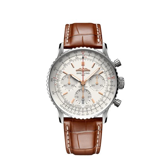 Breitling Replica Watch Navitimer B01 Chronograph 41 Stainless Steel AB0139211G1P1