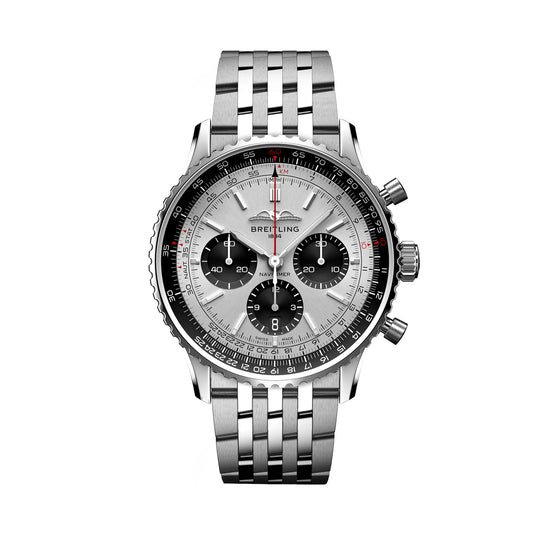 Breitling Replica Watch Navitimer B01 Chronograph 43,  Stainless steel, AB0138241G1A1