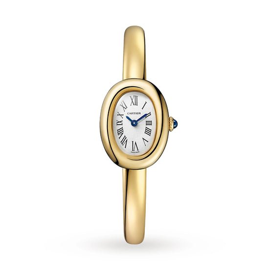 Cartier Replica Watch Baignoire Mini, 18k Yellow Gold, 24.6mm, x 18.7mm, WGBA0045