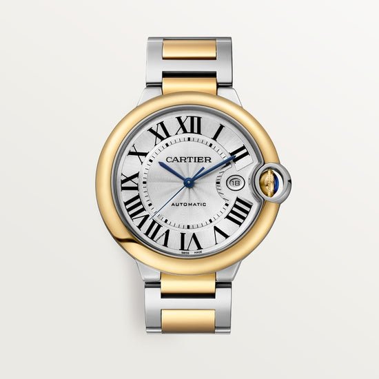 Cartier Replica Watch Ballon Bleu, Stainless Steel and 18k Yellow Gold, 42mm, W2BB0039