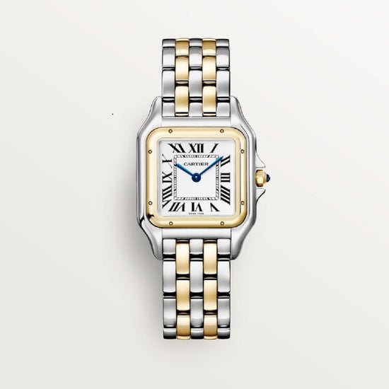 Cartier Replica Watch Panthère de Cartier Replica Watch Medium, Stainless Steel and 18k Yellow Gold, 29mm x 37mm, W2PN0019