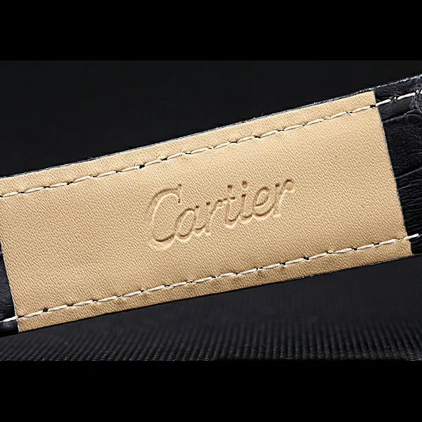 Cartier Rotonde Reversed Tourbillon White Dial new59863