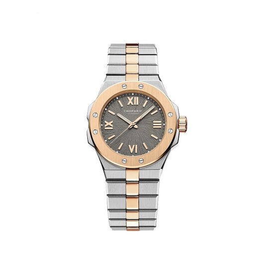 Chopard Replica Watch Alpine Eagle 33, 18k ethical Rose Gold and Lucent Steel™, 33mm, 298617-6001
