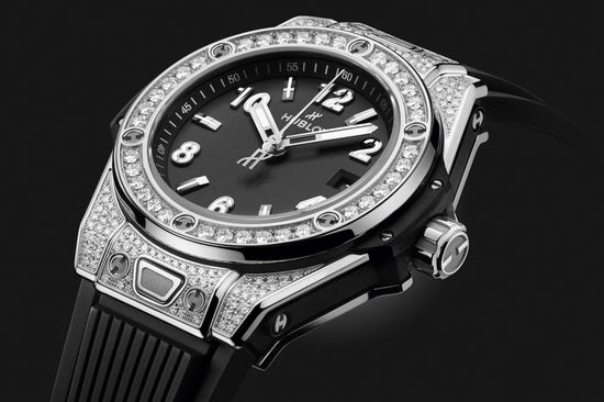 Hublot Replica Watch Big Bang ONE CLICK STEEL PAVÉ 485.SX.1170.RX.1604