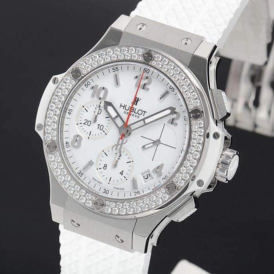 Hublot Replica Watch Big Bang, Steel White Diamonds Chronograph, 41 mm, 342.SE.230.RW.114