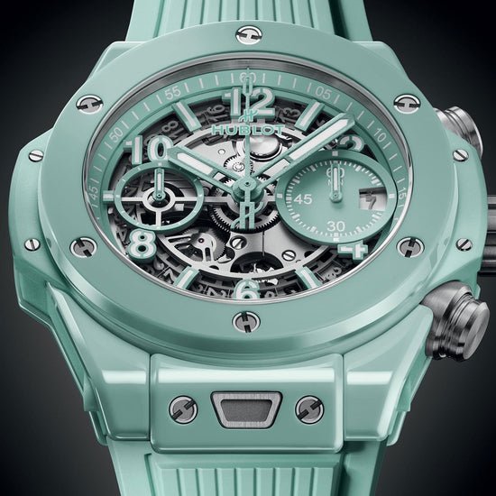 Hublot Replica Watch Big Bang Unico Mint Green Ceramic 42, 441.GS.5221.RX