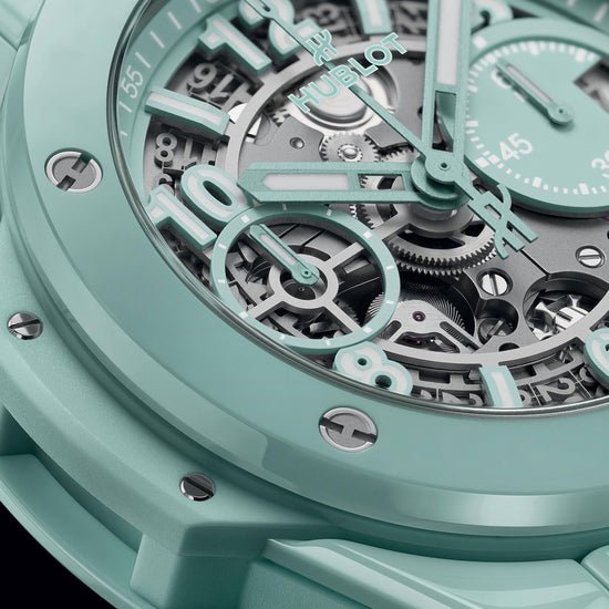 Hublot Replica Watch Big Bang Unico Mint Green Ceramic 42, 441.GS.5221.RX