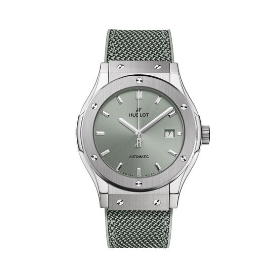 Hublot Replica Watch Classic Fusion Titanium Sage Green, 542.NX.891G.NR.