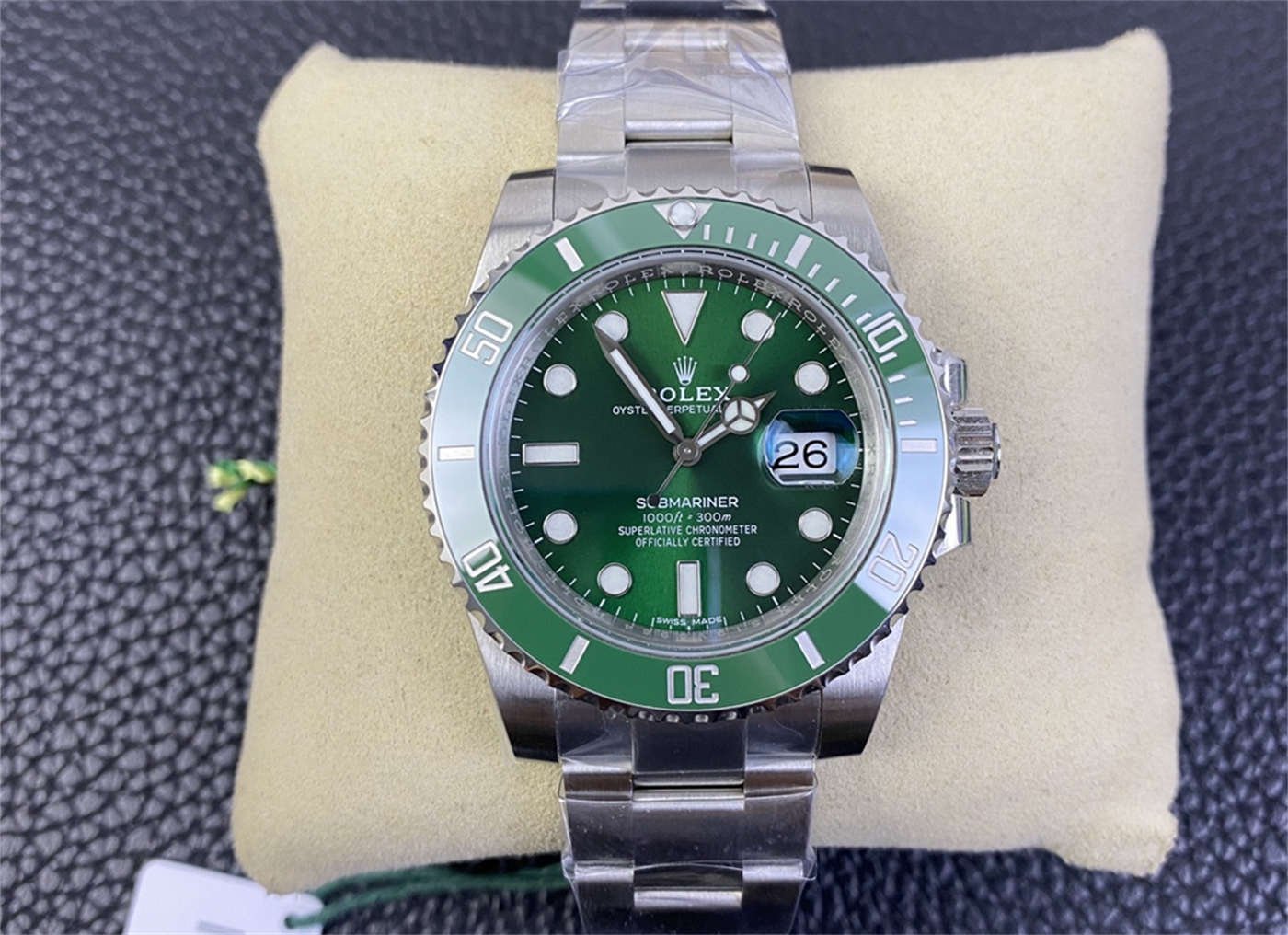 Hulk Rolex Submariner 116610LV VS Factory – Dandong 3135 Edition