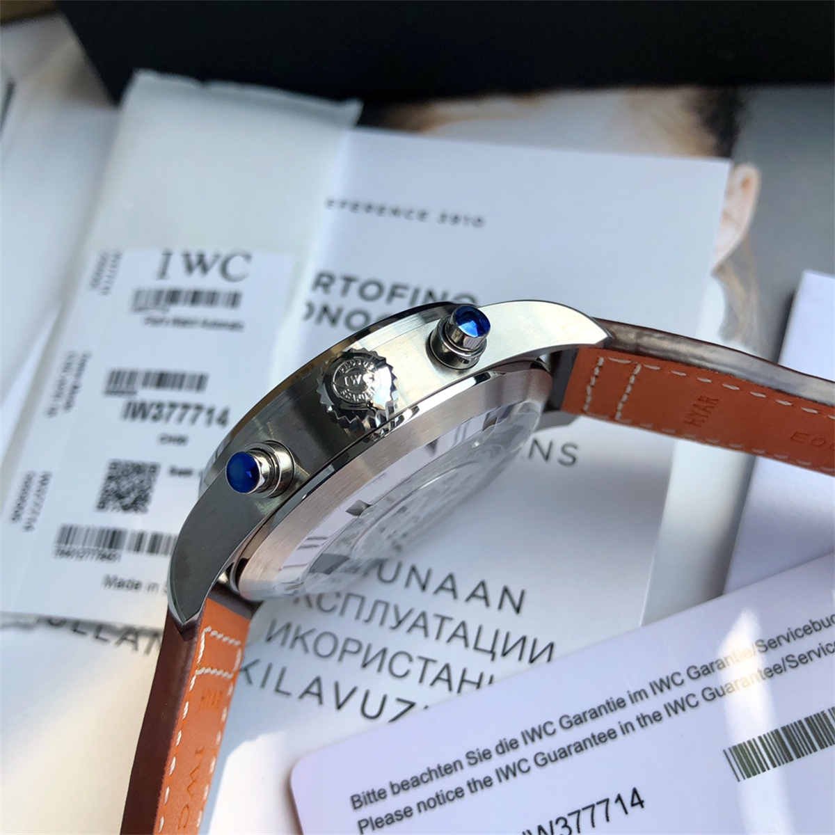 IWC IW377714 Pilot Chronograph – Le Petit Prince Blue Dial Automatic 43mm