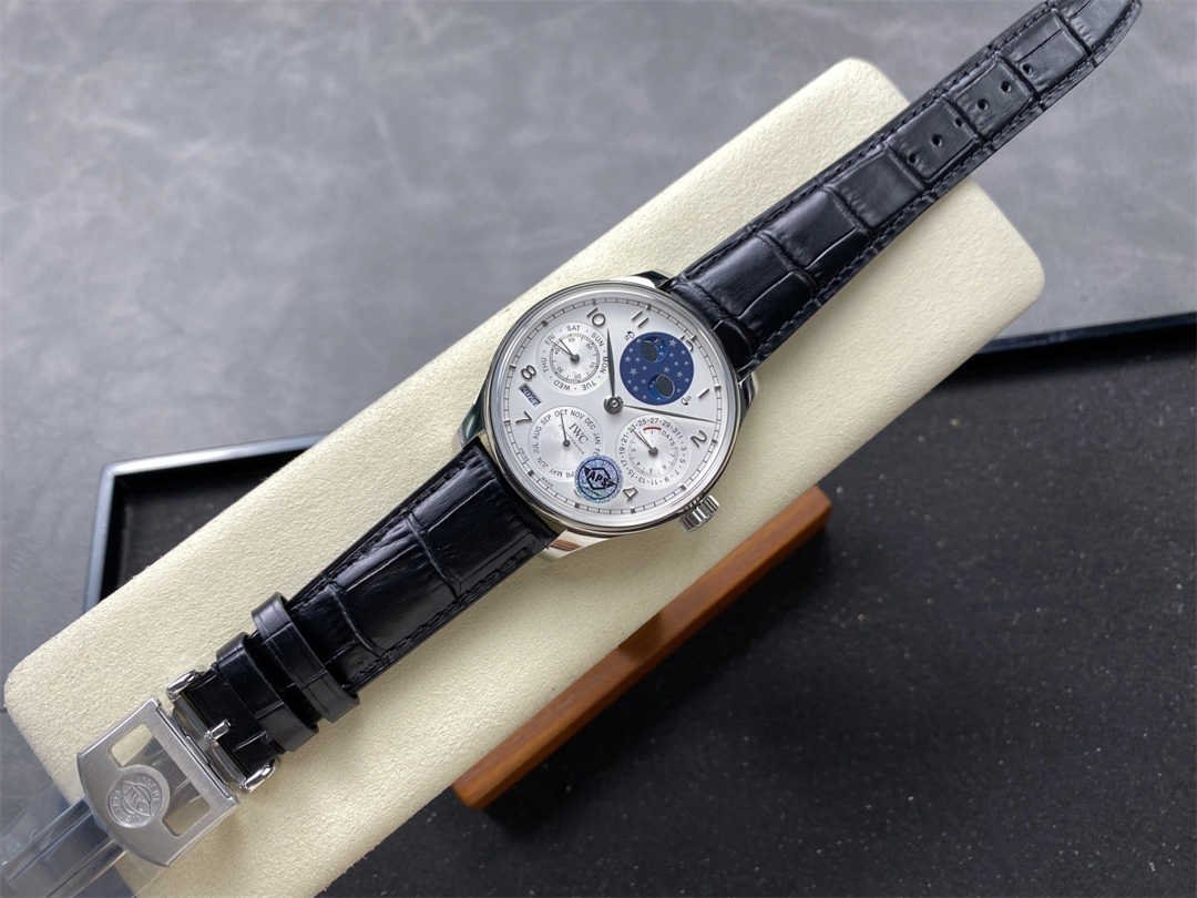 IWC Portuguese IW503406 Replica – Platinum Perpetual Calendar Watch by APS Factory