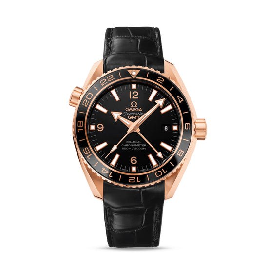 Omega Replica Watch Seamaster PLANET OCEAN 600M CO‑AXIAL MASTER CHRONOMETER GMT 232.63.44.22.01.001