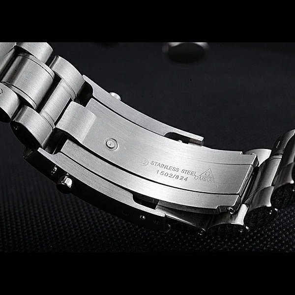 Omega Speedmaster Red Grey Stainless Steel Strap new59955