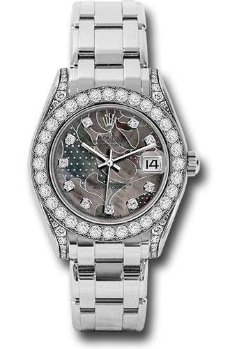 Replica Rolex Datejust Pearlmaster 34mm Watch: 81159 gdd