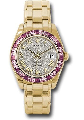 Replica Rolex Datejust Pearlmaster 34mm Watch: 81348SARO dpr