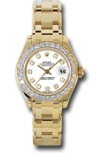Replica Rolex Datejust Pearlmaster Watch: 80298 wd