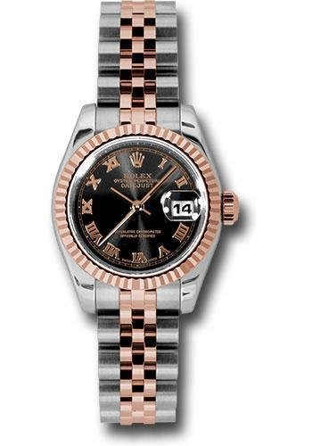 Replica Rolex Lady Datejust 26mm Watch 179171 bkrj