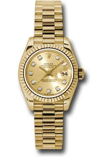 Replica Rolex Lady Datejust 26mm Watch 179178 bldp