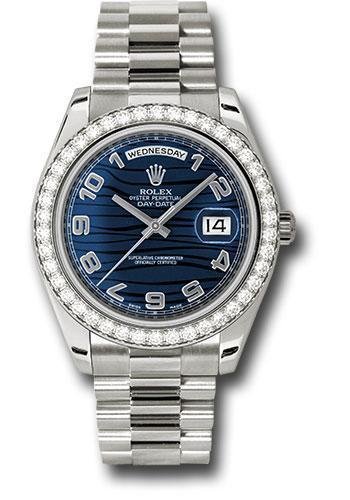 Replica Rolex Oyster Perpetual Day-Date II President 218349 blwap