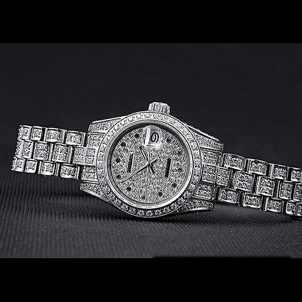 Rolex DateJust Diamond Dial Stainless Steel new59936