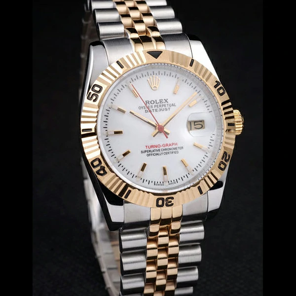 Rolex Datejust Two Tone Stainless Steel Gold Plated new58012