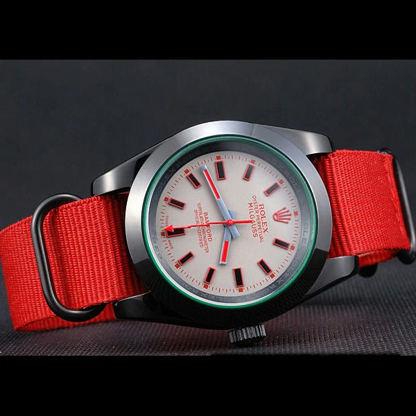 Rolex Milgauss Bamford Red Nylon Strap new59916