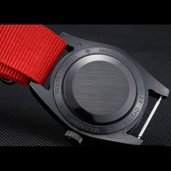 Rolex Milgauss Bamford Red Nylon Strap new59916