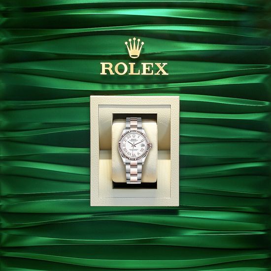 Rolex Replica Watch Datejust 31, Oystersteel and Everose Gold, 278271-0001