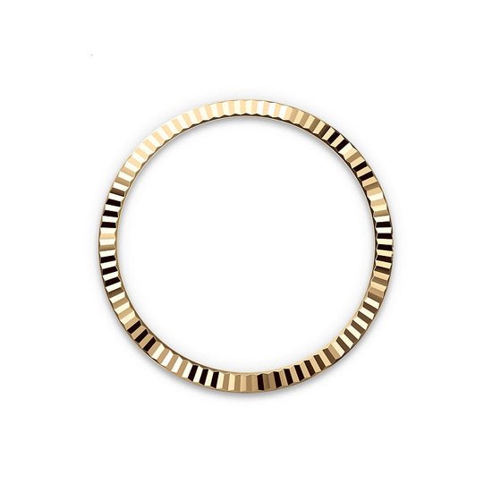 Rolex Replica Watch Datejust 36, Oystersteel and 18k Yellow Gold, Intense White Roman dial, Fluted Jubilee, 126233-0047