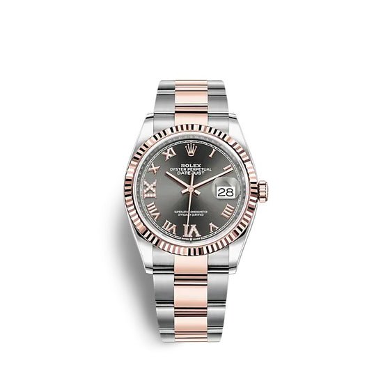 Rolex Replica Watch Datejust 36 Oystersteel and Everose gold 126231-0024