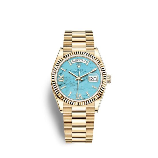 Rolex Replica Watch Day-Date 36 Yellow gold 128238-0071