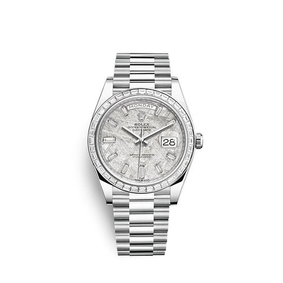 Rolex Replica Watch Day-Date 40 Platinum 228396TBR-0027