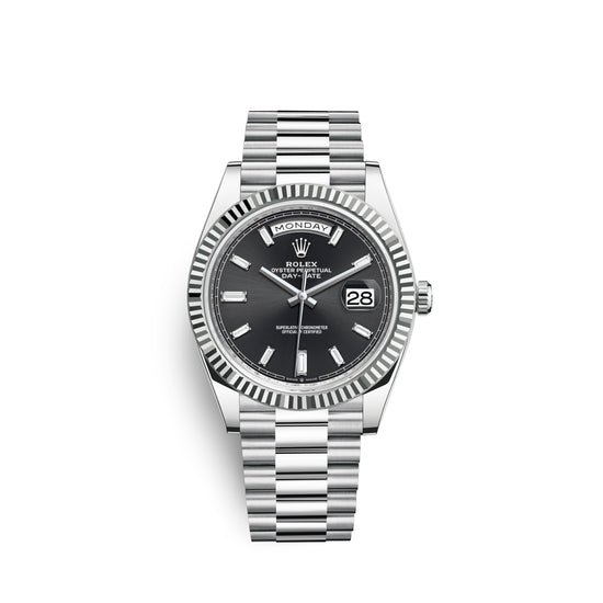 Rolex Replica Watch Day-Date, 40mm, Platinum, 228236-0004