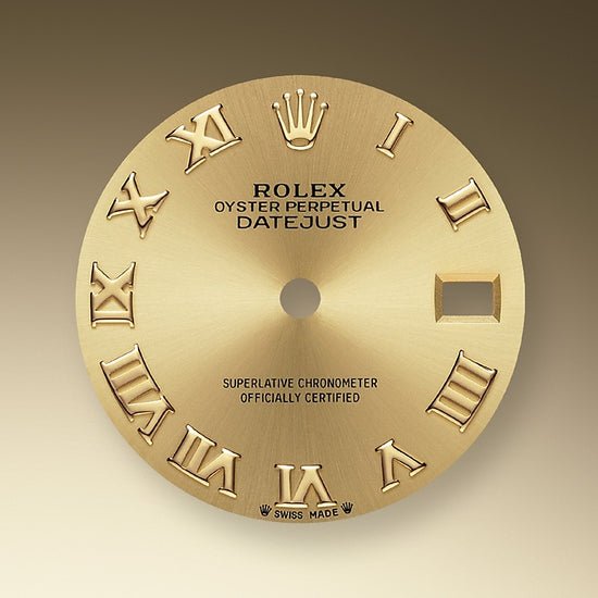 Rolex Replica Watch Lady-Datejust 28, 18k Yellow Gold, 279178-0023