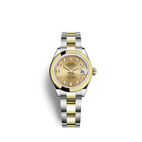Rolex Replica Watch Lady-Datejust 28, Oystersteel and 18k Yellow Gold, 279163-0012