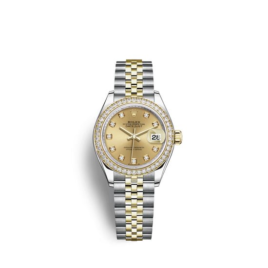 Rolex Replica Watch Lady-Datejust 28, Oystersteel and 18k Yellow Gold, 279383RBR-0011