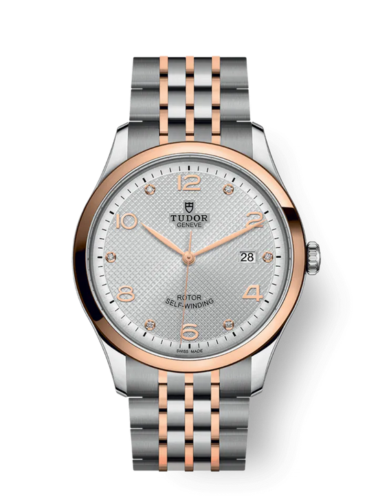Tudor Replica Watch 1926, Stainless Steel and 18k Rose Gold with Diamond-set, 41mm, M91651-0002
