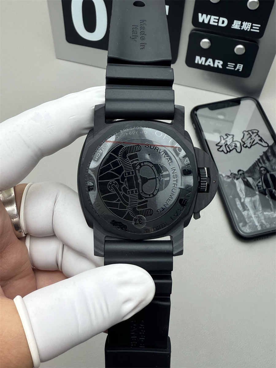 VSF Watches Panerai PAM979 – 47mm Submersible Carbotech Super Clone with P.9000 Movement